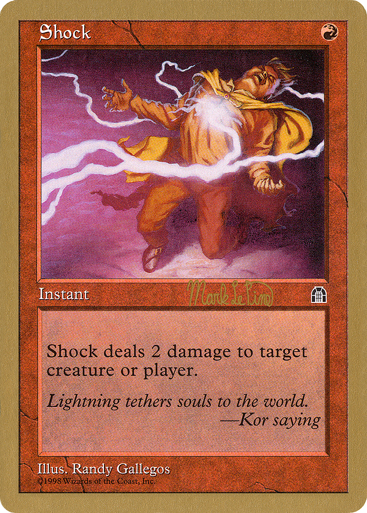 Shock (WC99-MLP98) - World Championship Decks 1999 - Premium MTG Single from Wizards of the Coast - Just $0.25! Shop now at Game Crave Tournament Store