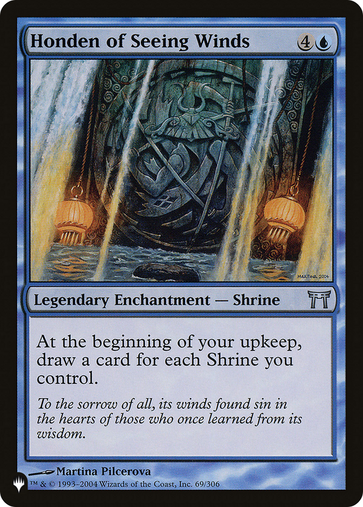 Honden of Seeing Winds (PLIST-667) - The List - Premium MTG Single from Wizards of the Coast - Just $0.33! Shop now at Game Crave Tournament Store