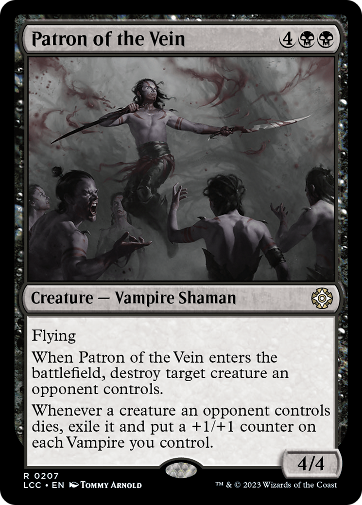 Patron of the Vein (LCC-207) - The Lost Caverns of Ixalan Commander - Premium MTG Single from Wizards of the Coast - Just $0.08! Shop now at Game Crave Tournament Store
