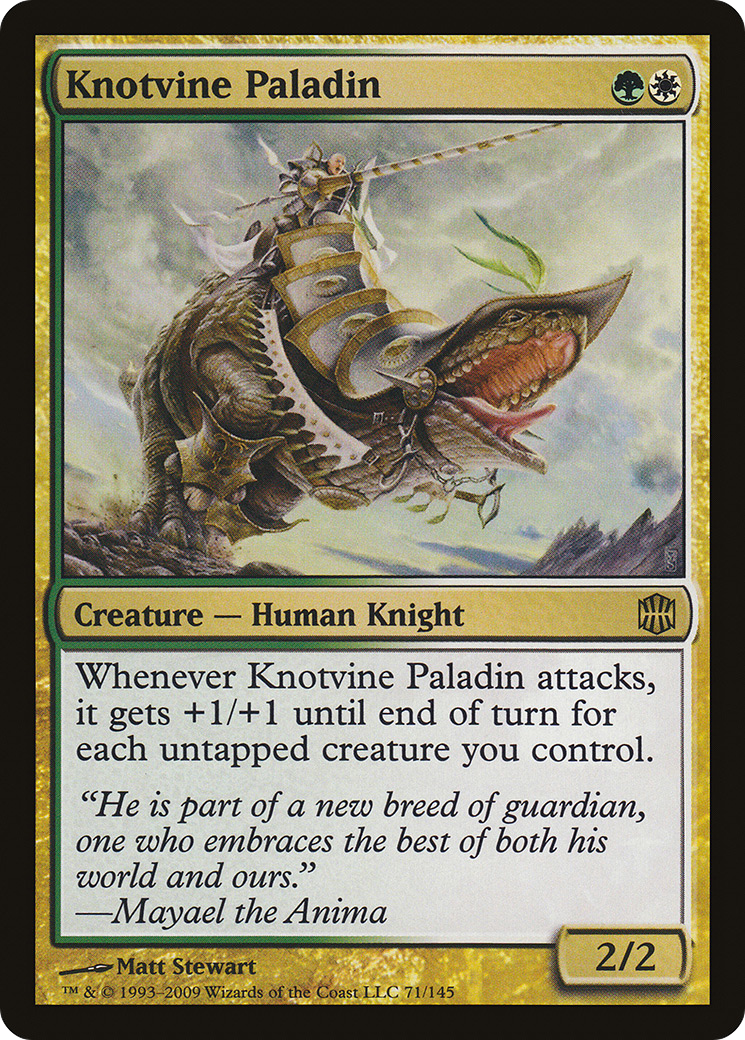 Knotvine Paladin (ARB-071) - Alara Reborn - Premium MTG Single from Wizards of the Coast - Just $0.25! Shop now at Game Crave Tournament Store