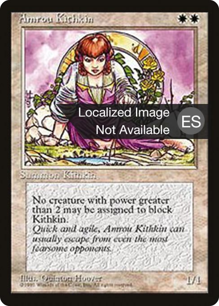 Amrou Kithkin (4BB-002) - Fourth Edition Foreign Black Border - Premium MTG Single from Wizards of the Coast - Just $0.40! Shop now at Game Crave Tournament Store