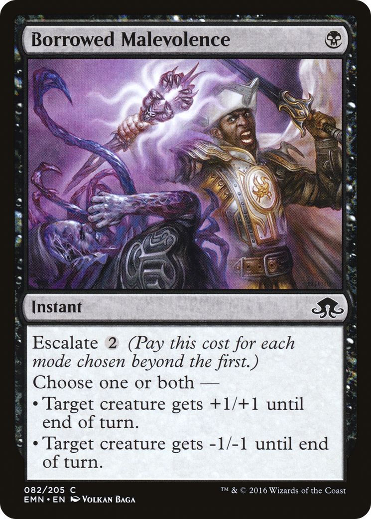 Borrowed Malevolence (EMN-082) - Eldritch Moon Foil - Premium MTG Single from Wizards of the Coast - Just $0.25! Shop now at Game Crave Tournament Store