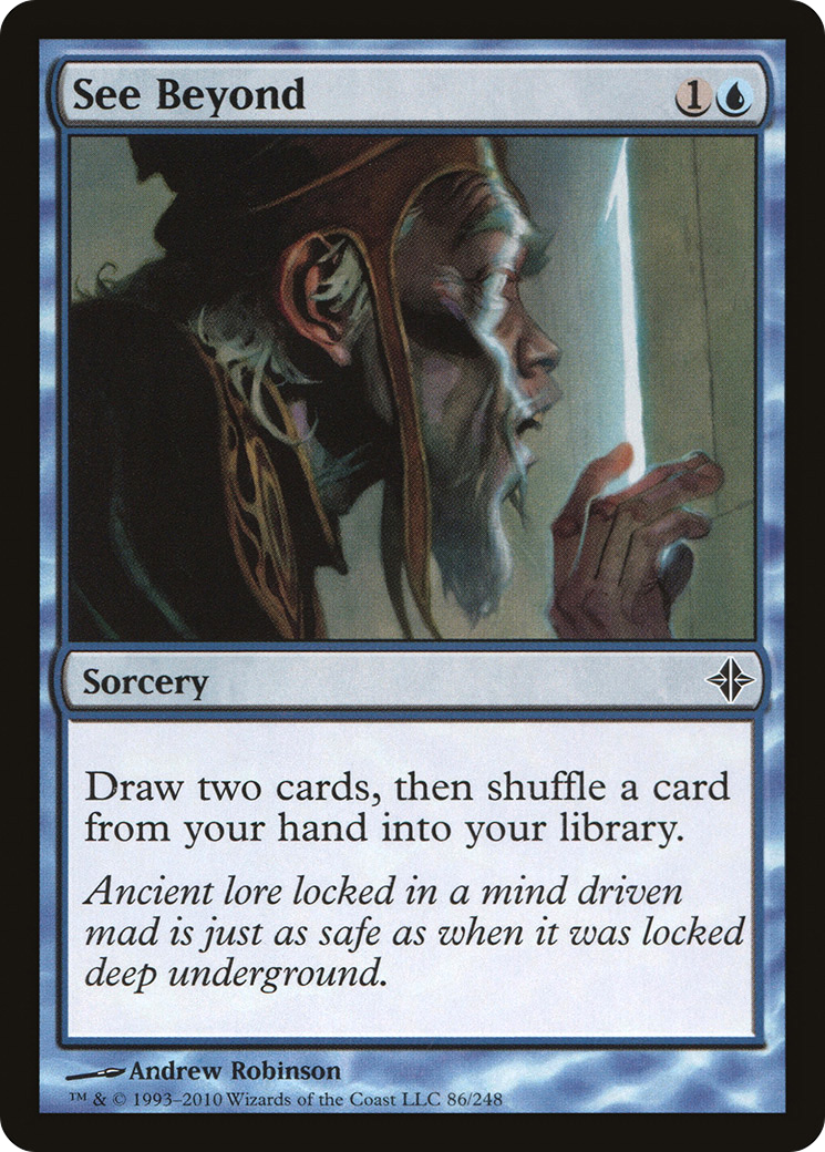 See Beyond (ROE-086) - Rise of the Eldrazi Foil - Premium MTG Single from Wizards of the Coast - Just $0.52! Shop now at Game Crave Tournament Store