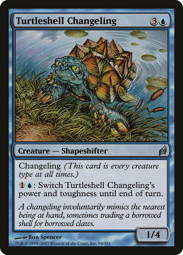 Turtleshell Changeling (LRW-094) - Lorwyn - Premium MTG Single from Wizards of the Coast - Just $0.23! Shop now at Game Crave Tournament Store
