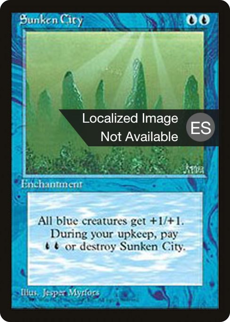 Sunken City (4BB-106) - Fourth Edition Foreign Black Border - Premium MTG Single from Wizards of the Coast - Just $0.60! Shop now at Game Crave Tournament Store