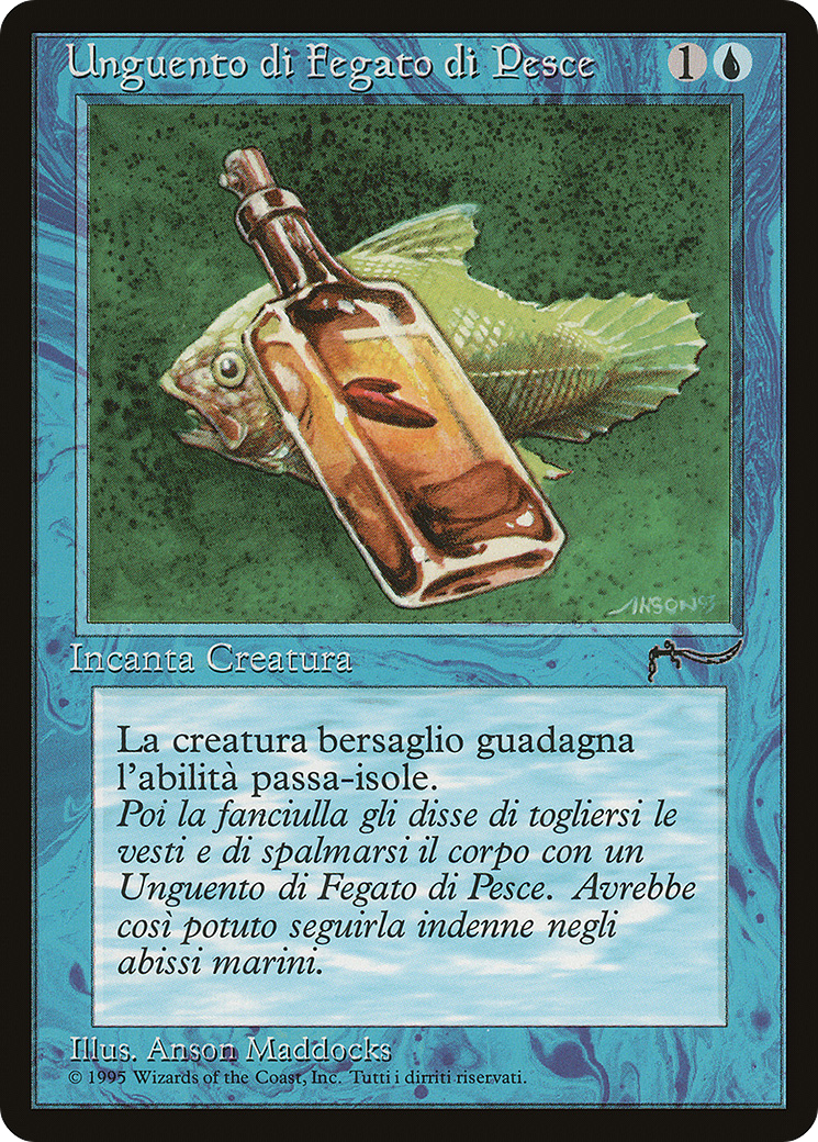 Fishliver Oil (RIN-026) - Rinascimento - Premium MTG Single from Wizards of the Coast - Just $0.72! Shop now at Game Crave Tournament Store