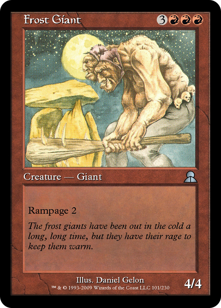 Frost Giant (ME3-101) - Masters Edition III - Premium MTG Single from Wizards of the Coast - Just $0! Shop now at Game Crave Tournament Store
