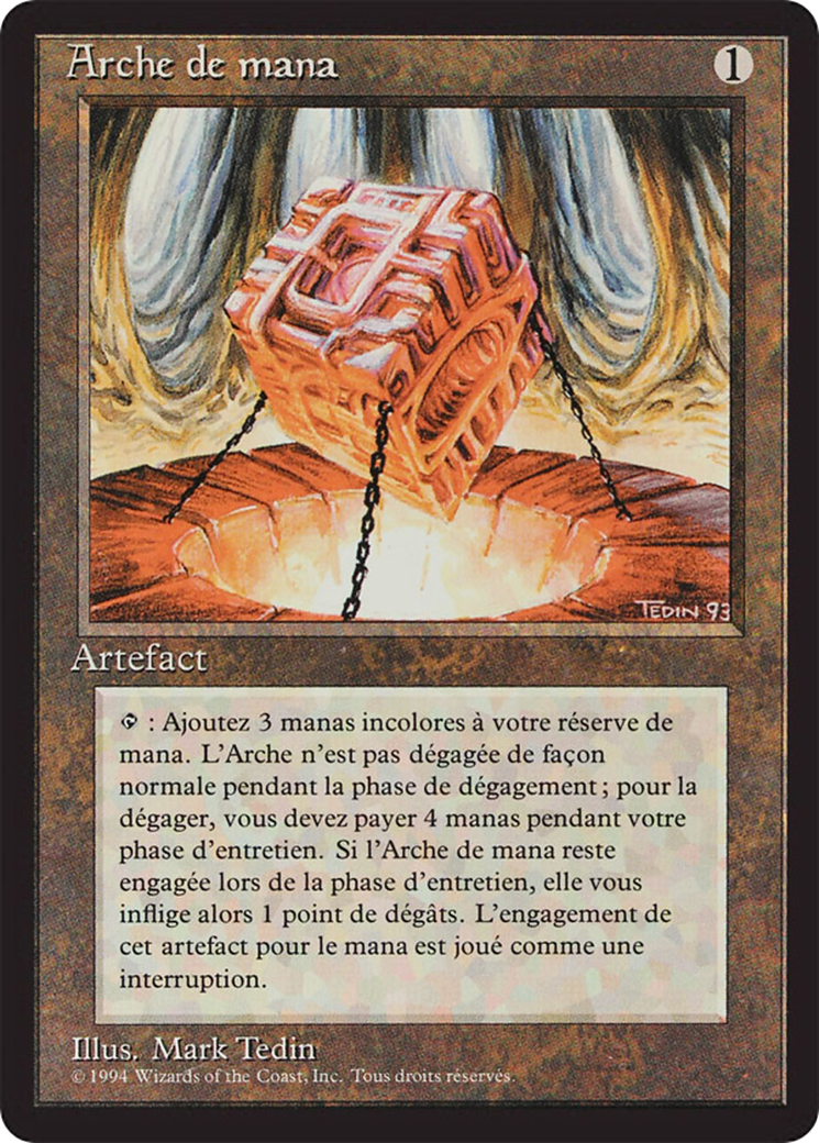 Mana Vault (FBB-263) - Foreign Black Border - Premium MTG Single from Wizards of the Coast - Just $42! Shop now at Game Crave Tournament Store