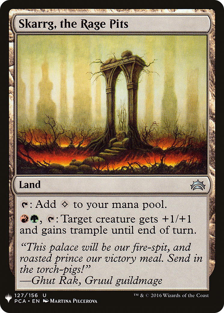 Skarrg, the Rage Pits (MB1-1688) - Mystery Booster - Premium MTG Single from Wizards of the Coast - Just $0.29! Shop now at Game Crave Tournament Store