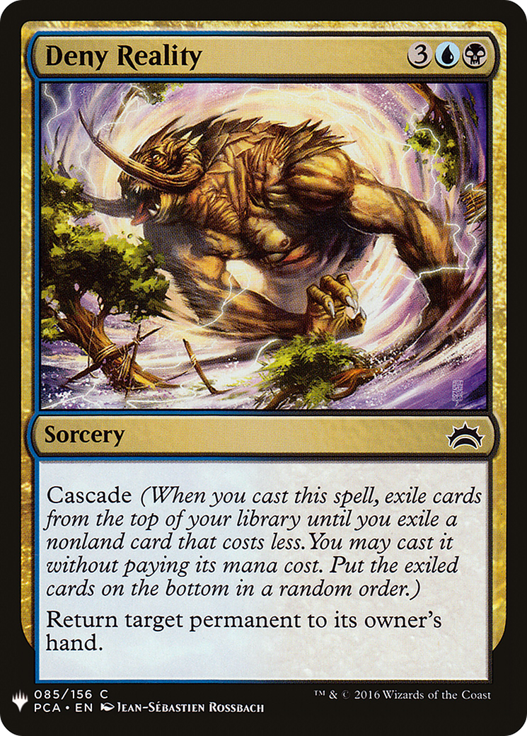 Deny Reality (MB1-1415) - Mystery Booster - Premium MTG Single from Wizards of the Coast - Just $0.08! Shop now at Game Crave Tournament Store