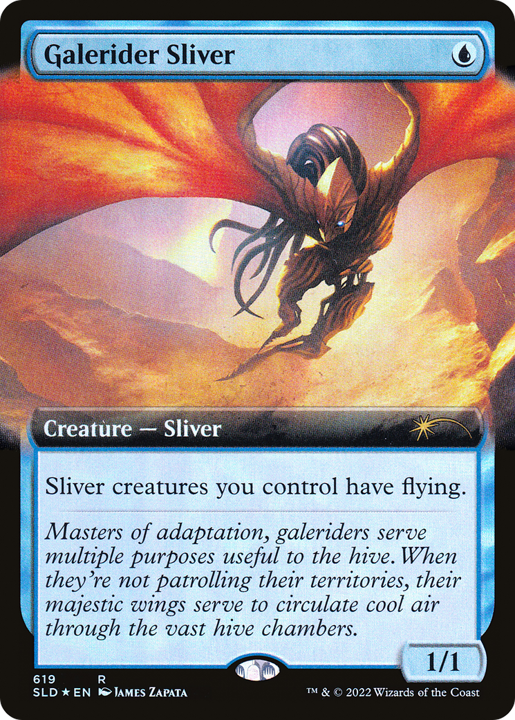 Galerider Sliver (SLD-619) - Secret Lair Drop: (Extended Art) Foil - Premium MTG Single from Wizards of the Coast - Just $12.43! Shop now at Game Crave Tournament Store