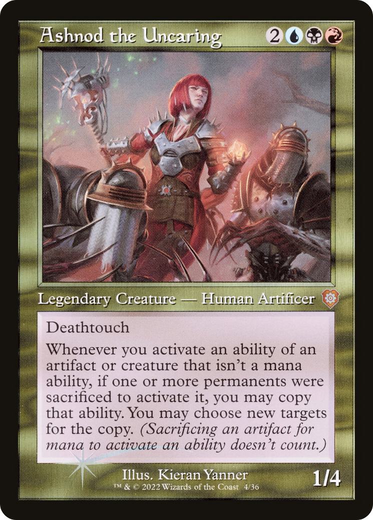Ashnod the Uncaring (BRC-004) - The Brothers' War Commander - Premium MTG Single from Wizards of the Coast - Just $0.08! Shop now at Game Crave Tournament Store
