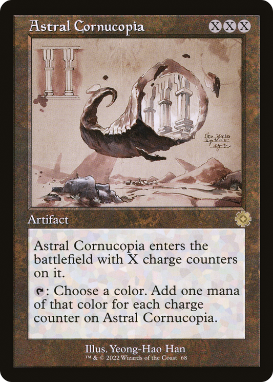 Astral Cornucopia (BRR-068) - The Brothers' War Retro Artifacts Foil - Premium MTG Single from Wizards of the Coast - Just $0.33! Shop now at Game Crave Tournament Store