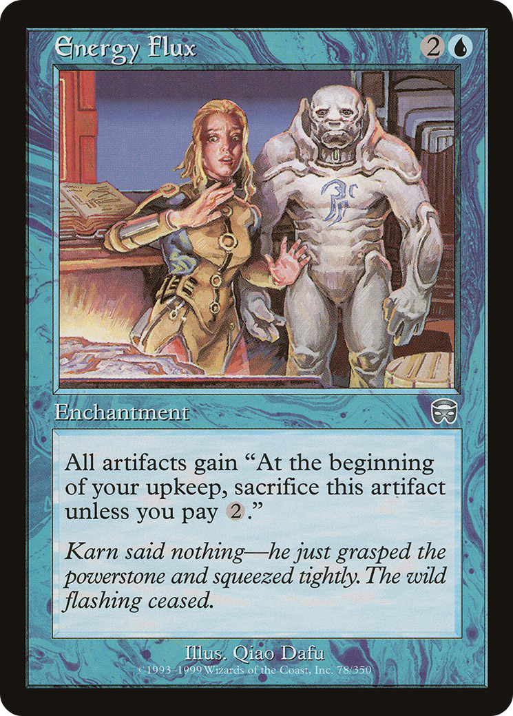 Energy Flux (MMQ-078) - Mercadian Masques - Premium MTG Single from Wizards of the Coast - Just $0.08! Shop now at Game Crave Tournament Store
