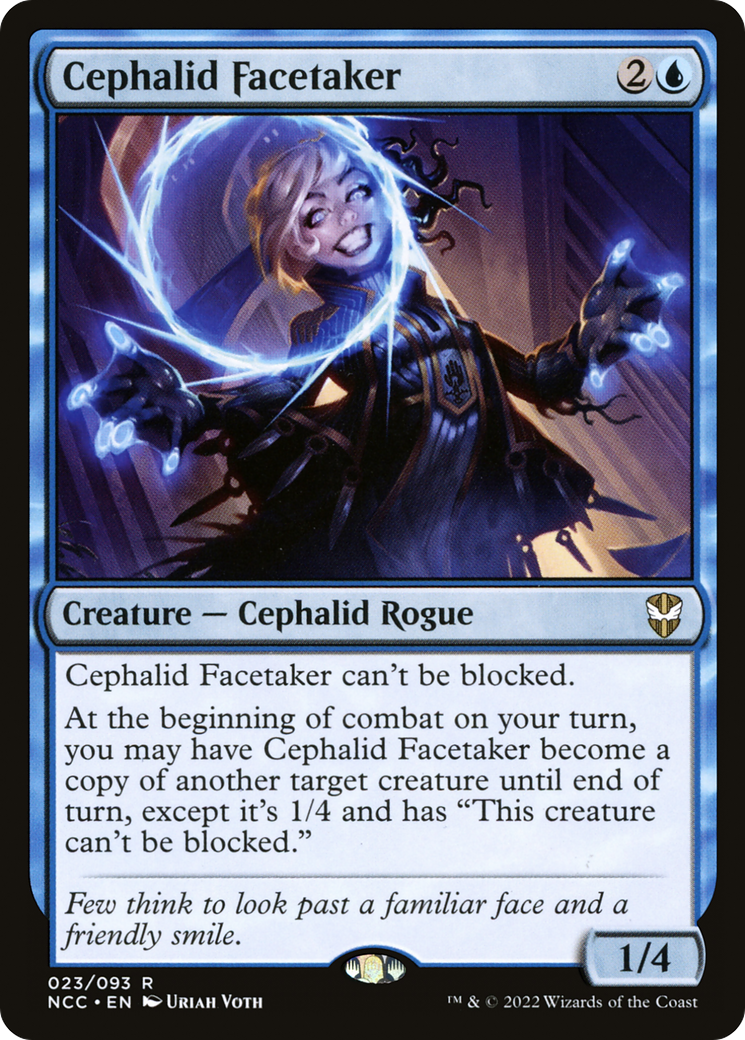 Cephalid Facetaker (NCC-023) - New Capenna Commander - Premium MTG Single from Wizards of the Coast - Just $3.74! Shop now at Game Crave Tournament Store