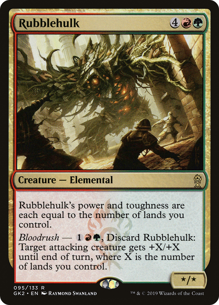 Rubblehulk (GK2-095) - RNA Guild Kit - Premium MTG Single from Wizards of the Coast - Just $0.08! Shop now at Game Crave Tournament Store
