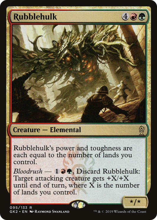 Rubblehulk (GK2-095) - RNA Guild Kit - Premium MTG Single from Wizards of the Coast - Just $0.08! Shop now at Game Crave Tournament Store
