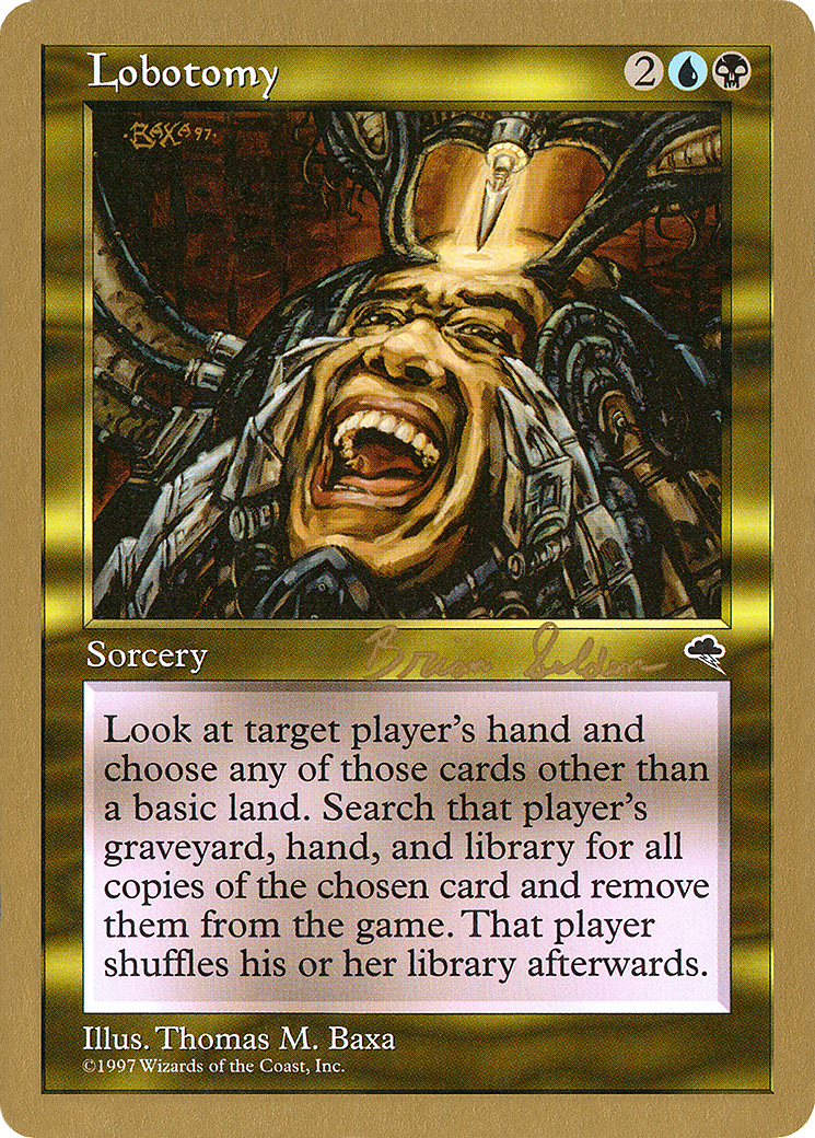 Lobotomy (WC98-BS267) - World Championship Decks 1998 - Premium MTG Single from Wizards of the Coast - Just $0.11! Shop now at Game Crave Tournament Store