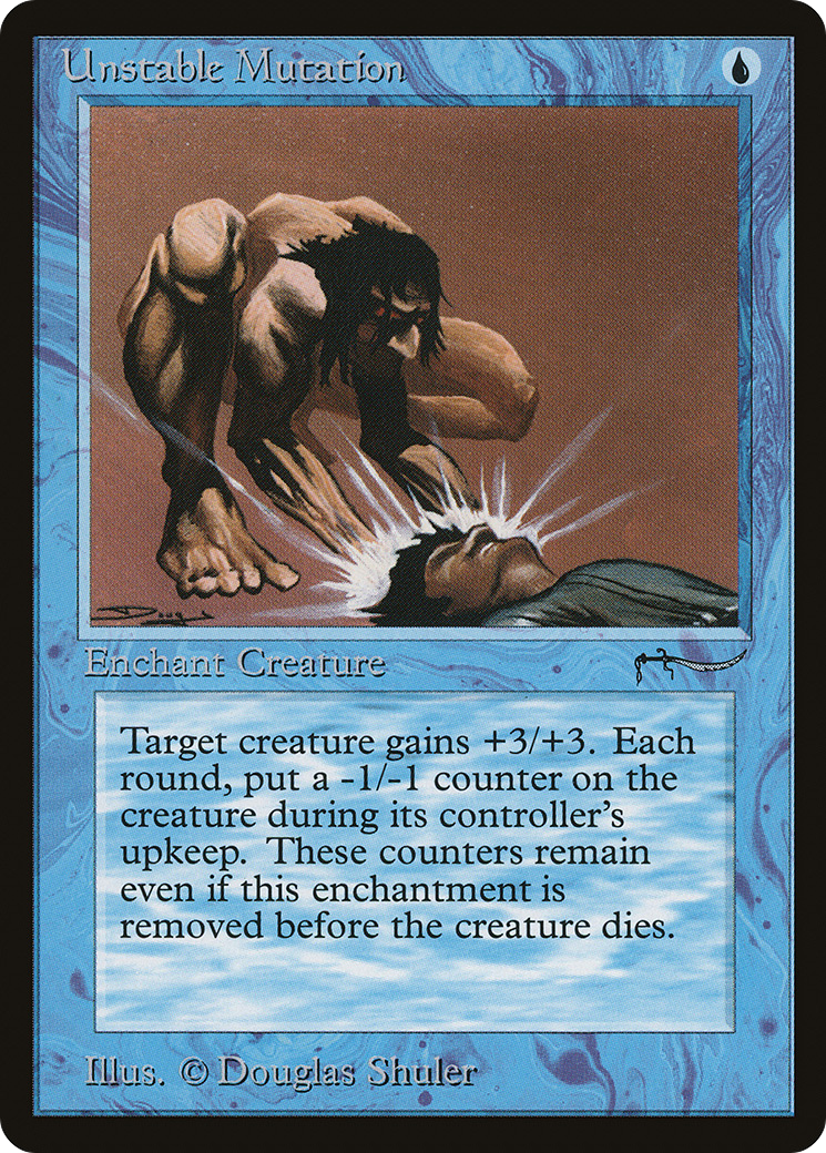 Unstable Mutation (ARN-022) - Arabian Nights - Premium MTG Single from Wizards of the Coast - Just $1.20! Shop now at Game Crave Tournament Store