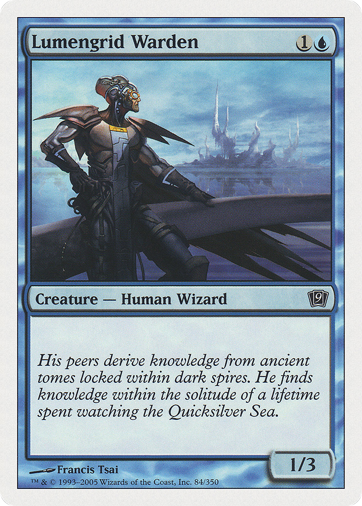 Lumengrid Warden (9ED-084) - Ninth Edition - Premium MTG Single from Wizards of the Coast - Just $0.25! Shop now at Game Crave Tournament Store