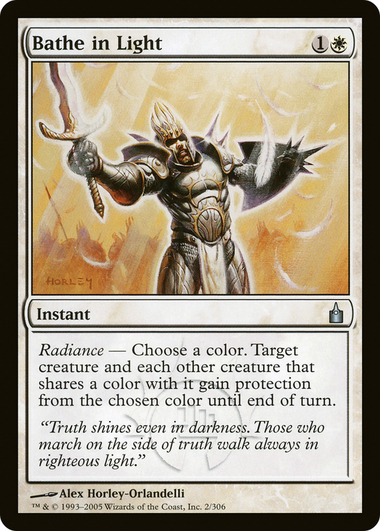 Bathe in Light (RAV-002) - Ravnica: City of Guilds - Premium MTG Single from Wizards of the Coast - Just $0.25! Shop now at Game Crave Tournament Store