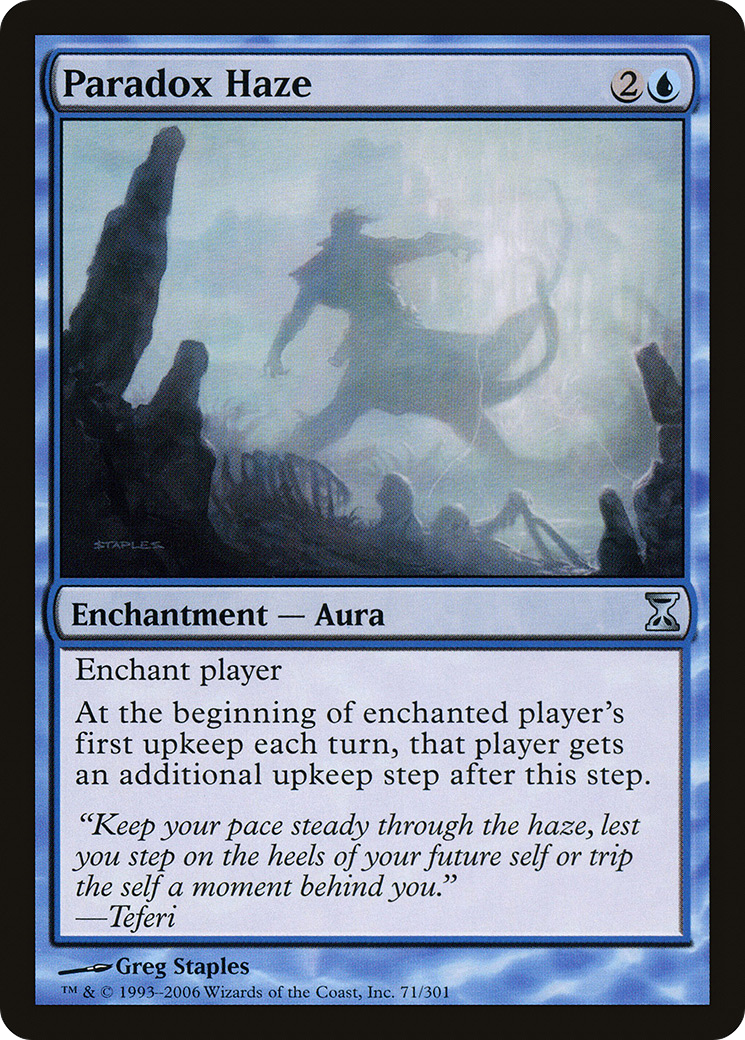 Paradox Haze (TSP-071) - Time Spiral Foil - Premium MTG Single from Wizards of the Coast - Just $10.44! Shop now at Game Crave Tournament Store