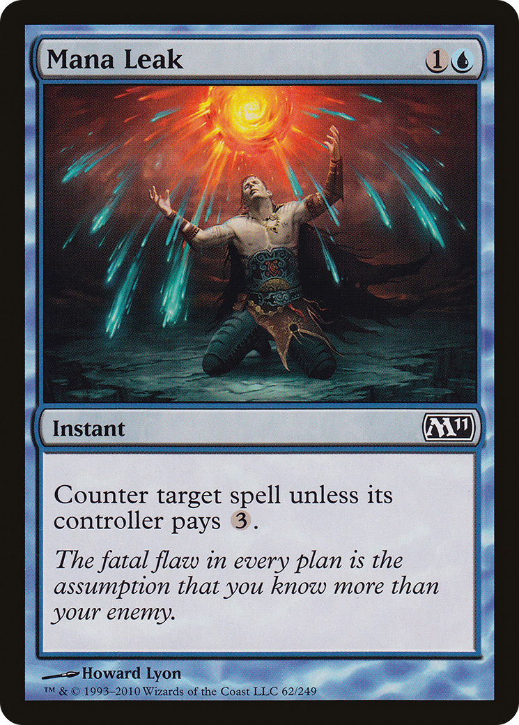 Mana Leak (M11-062) - Magic 2011 - Premium MTG Single from Wizards of the Coast - Just $0.08! Shop now at Game Crave Tournament Store