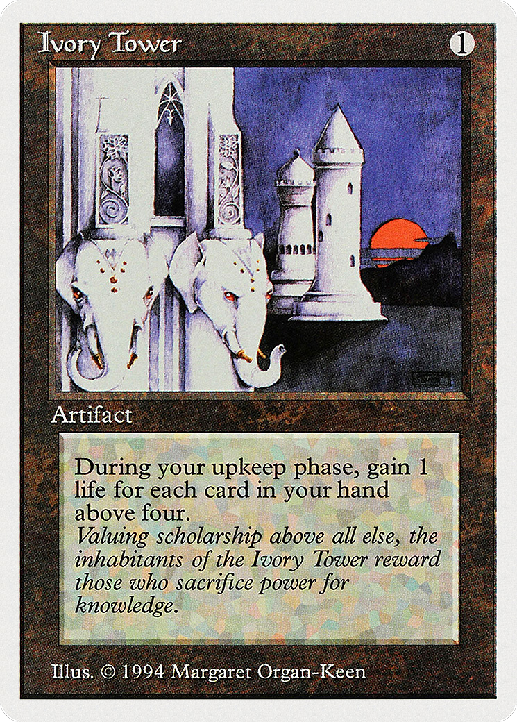 Ivory Tower (SUM-254) - Summer Magic / Edgar - Premium MTG Single from Wizards of the Coast - Just $1.08! Shop now at Game Crave Tournament Store