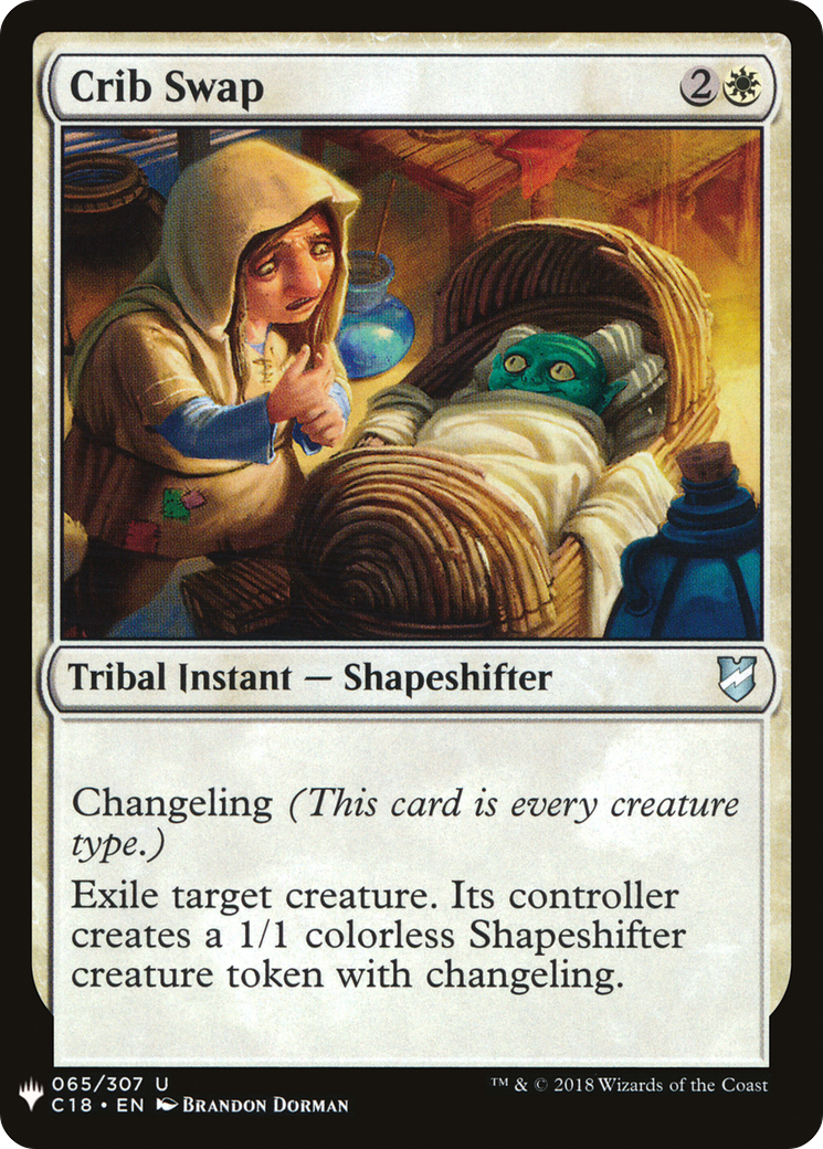 Crib Swap (MB1-065) - Mystery Booster - Premium MTG Single from Wizards of the Coast - Just $0.08! Shop now at Game Crave Tournament Store