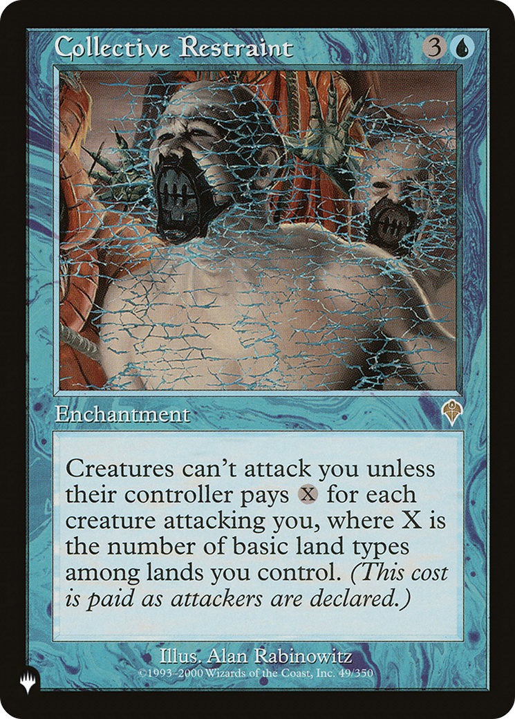 Collective Restraint (PLIST-826) - The List - Premium MTG Single from Wizards of the Coast - Just $8.14! Shop now at Game Crave Tournament Store