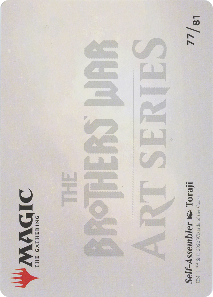 Self-Assembler // Self-Assembler (ABRO-077) - The Brothers' War Art Series (Borderless) Foil - Premium MTG Single from Wizards of the Coast - Just $0! Shop now at Game Crave Tournament Store