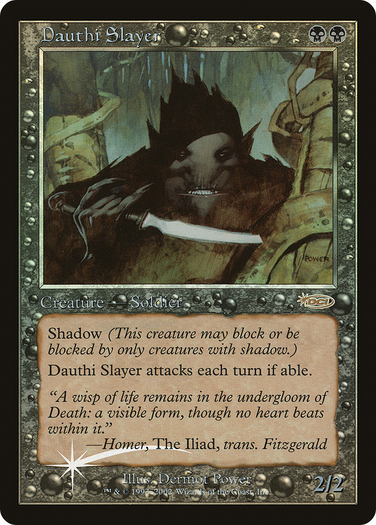 Dauthi Slayer (PAL02-004) - Arena League 2002 Foil - Premium MTG Single from Wizards of the Coast - Just $5.38! Shop now at Game Crave Tournament Store