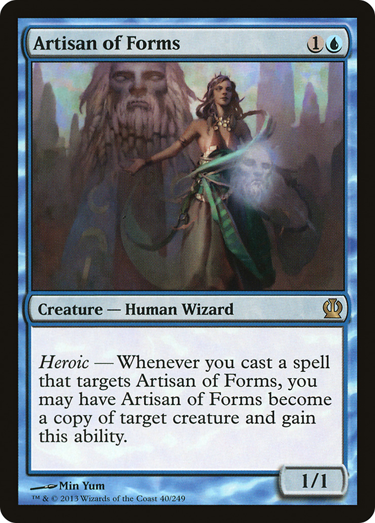 Artisan of Forms (THS-040) - Theros Foil - Premium MTG Single from Wizards of the Coast - Just $0.64! Shop now at Game Crave Tournament Store