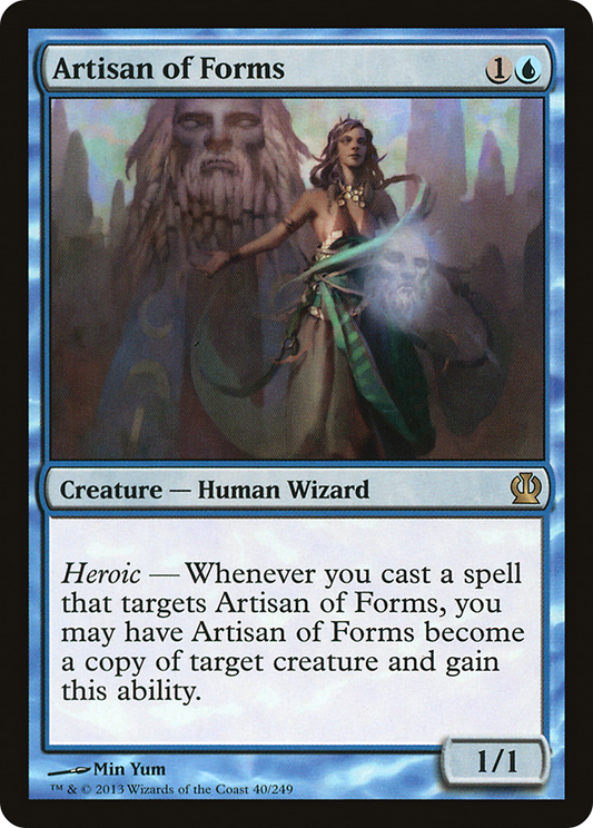Artisan of Forms (THS-040) - Theros Foil - Premium MTG Single from Wizards of the Coast - Just $0.64! Shop now at Game Crave Tournament Store
