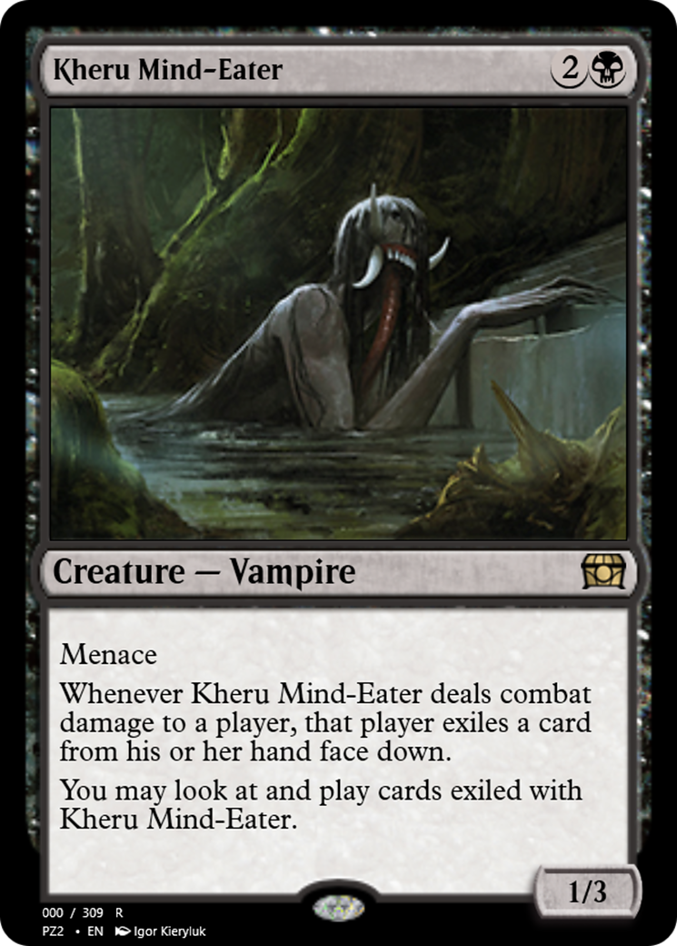 Kheru Mind-Eater (PZ2-65761) - Treasure Chest - Premium MTG Single from Wizards of the Coast - Just $0! Shop now at Game Crave Tournament Store