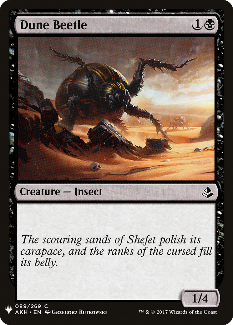 Dune Beetle (MB1-641) - Mystery Booster - Premium MTG Single from Wizards of the Coast - Just $0.08! Shop now at Game Crave Tournament Store