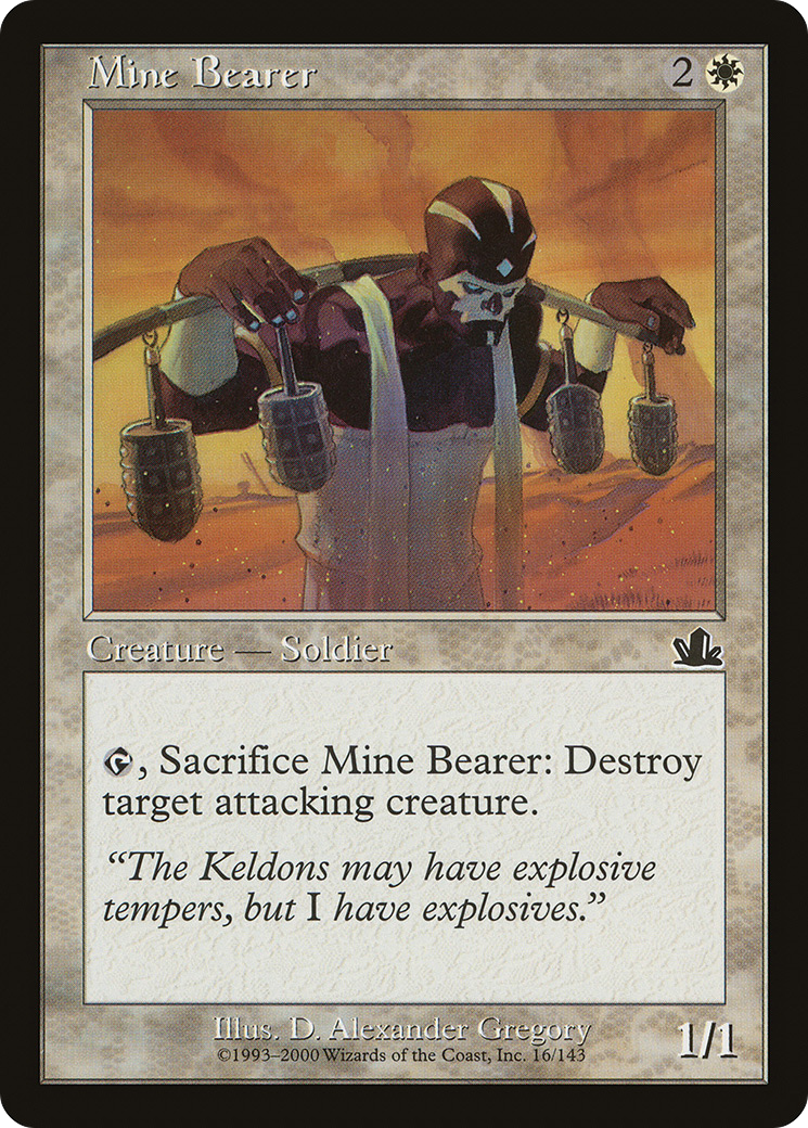 Mine Bearer (PCY-016) - Prophecy - Premium MTG Single from Wizards of the Coast - Just $0.08! Shop now at Game Crave Tournament Store