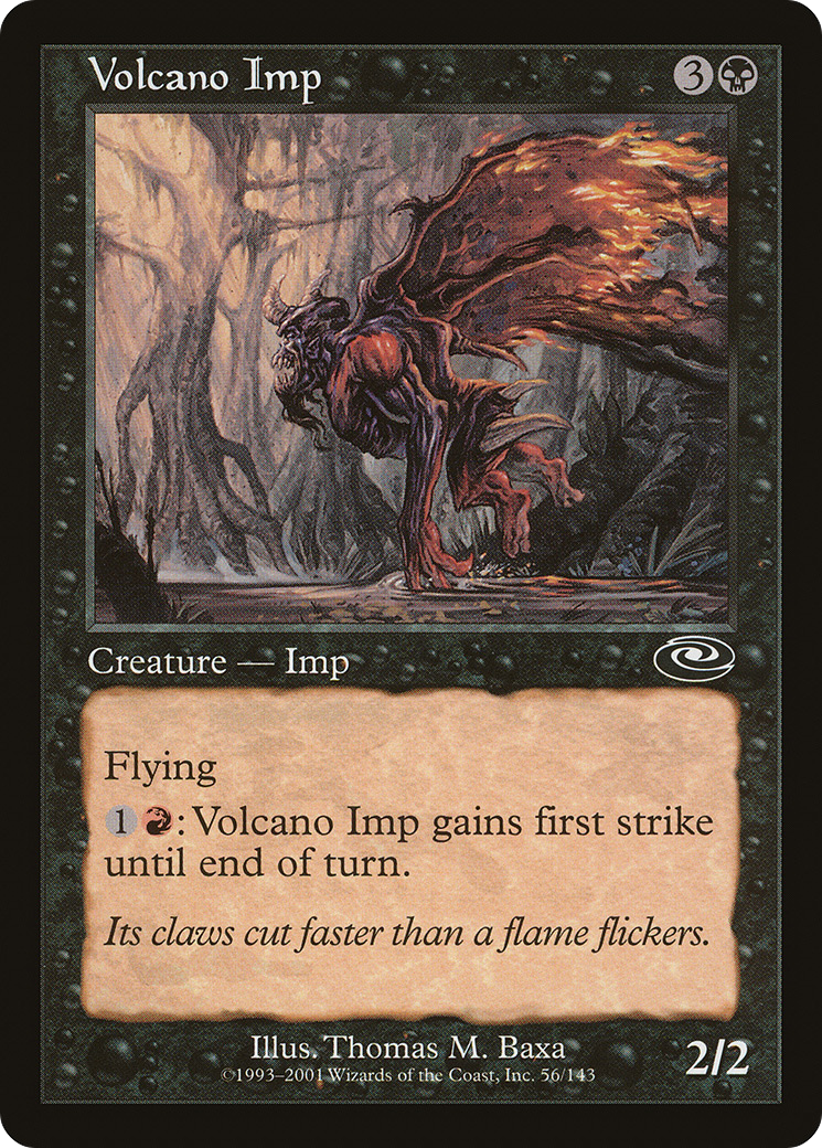 Volcano Imp (PLS-056) - Planeshift - Premium MTG Single from Wizards of the Coast - Just $0.08! Shop now at Game Crave Tournament Store