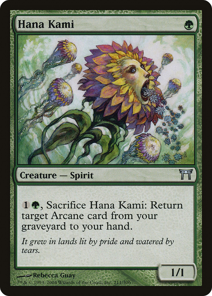 Hana Kami (CHK-211) - Champions of Kamigawa Foil - Premium MTG Single from Wizards of the Coast - Just $0.12! Shop now at Game Crave Tournament Store