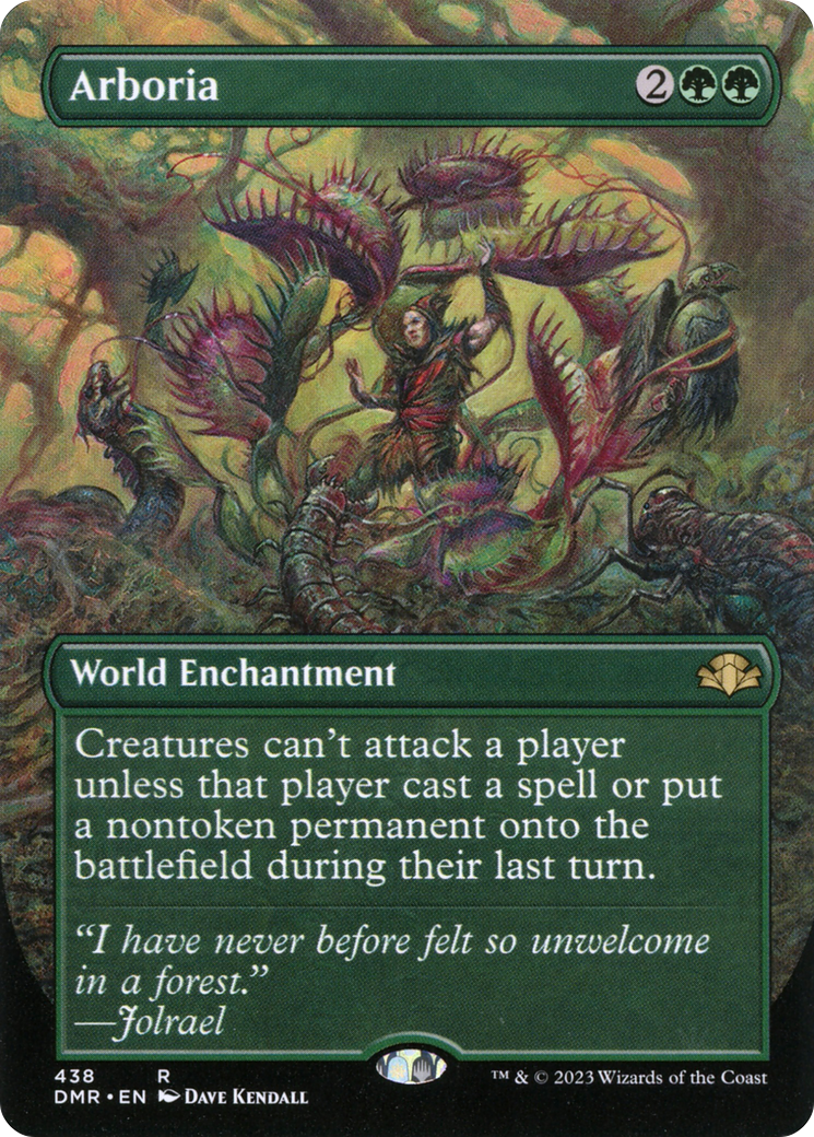 Arboria (DMR-438) - Dominaria Remastered (Borderless) - Premium MTG Single from Wizards of the Coast - Just $0.25! Shop now at Game Crave Tournament Store
