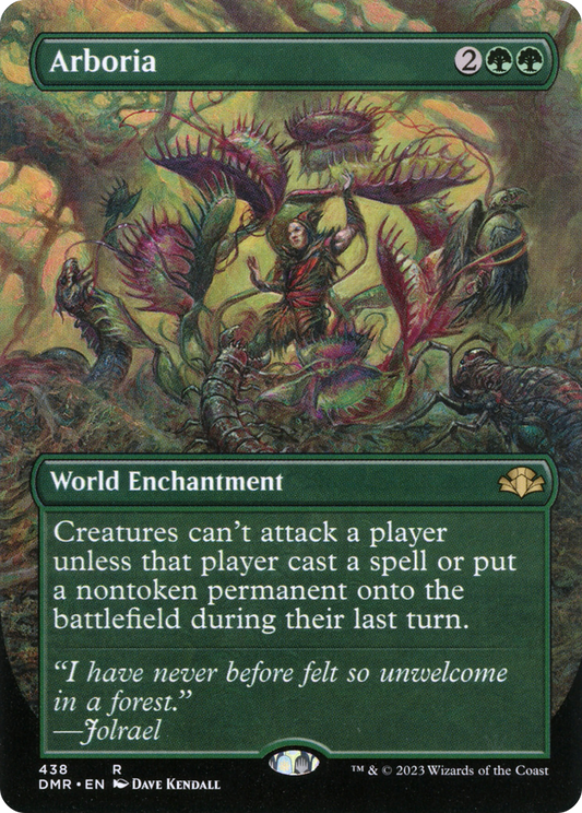 Arboria (DMR-438) - Dominaria Remastered (Borderless) Foil - Premium MTG Single from Wizards of the Coast - Just $0.08! Shop now at Game Crave Tournament Store
