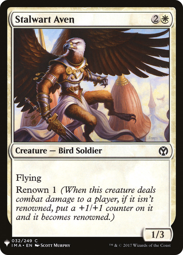 Stalwart Aven (MB1-244) - Mystery Booster - Premium MTG Single from Wizards of the Coast - Just $0.08! Shop now at Game Crave Tournament Store