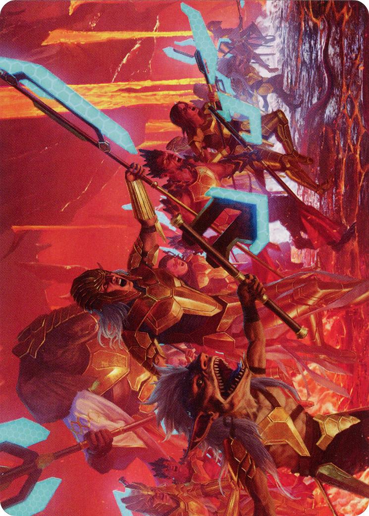 Roar of Resistance // Roar of Resistance (AONE-034) - Phyrexia: All Will Be One Art Series (Borderless) - Premium MTG Single from Wizards of the Coast - Just $0! Shop now at Game Crave Tournament Store
