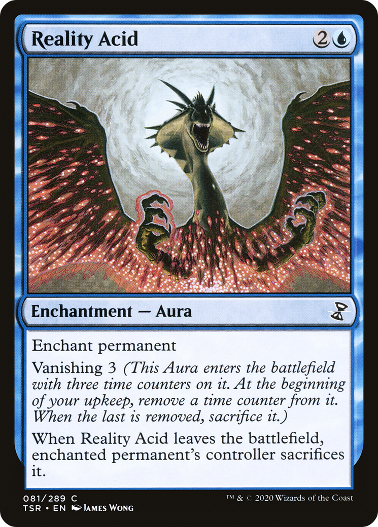 Reality Acid (TSR-081) - Time Spiral Remastered Foil - Premium MTG Single from Wizards of the Coast - Just $0.25! Shop now at Game Crave Tournament Store