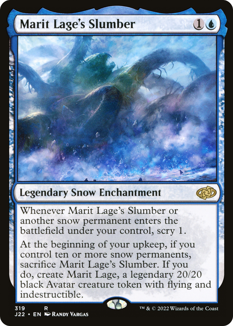 Marit Lage's Slumber (J22-319) - Jumpstart 2022: (snow) - Premium MTG Single from Wizards of the Coast - Just $0.11! Shop now at Game Crave Tournament Store
