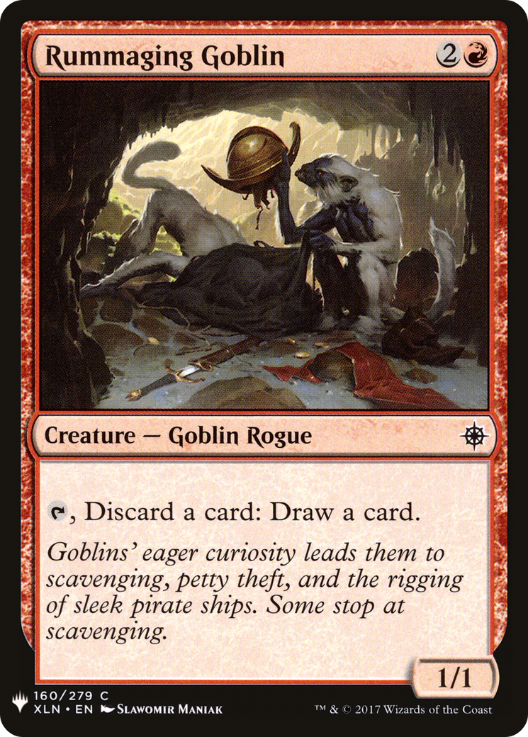Rummaging Goblin (MB1-1046) - Mystery Booster - Premium MTG Single from Wizards of the Coast - Just $0.08! Shop now at Game Crave Tournament Store