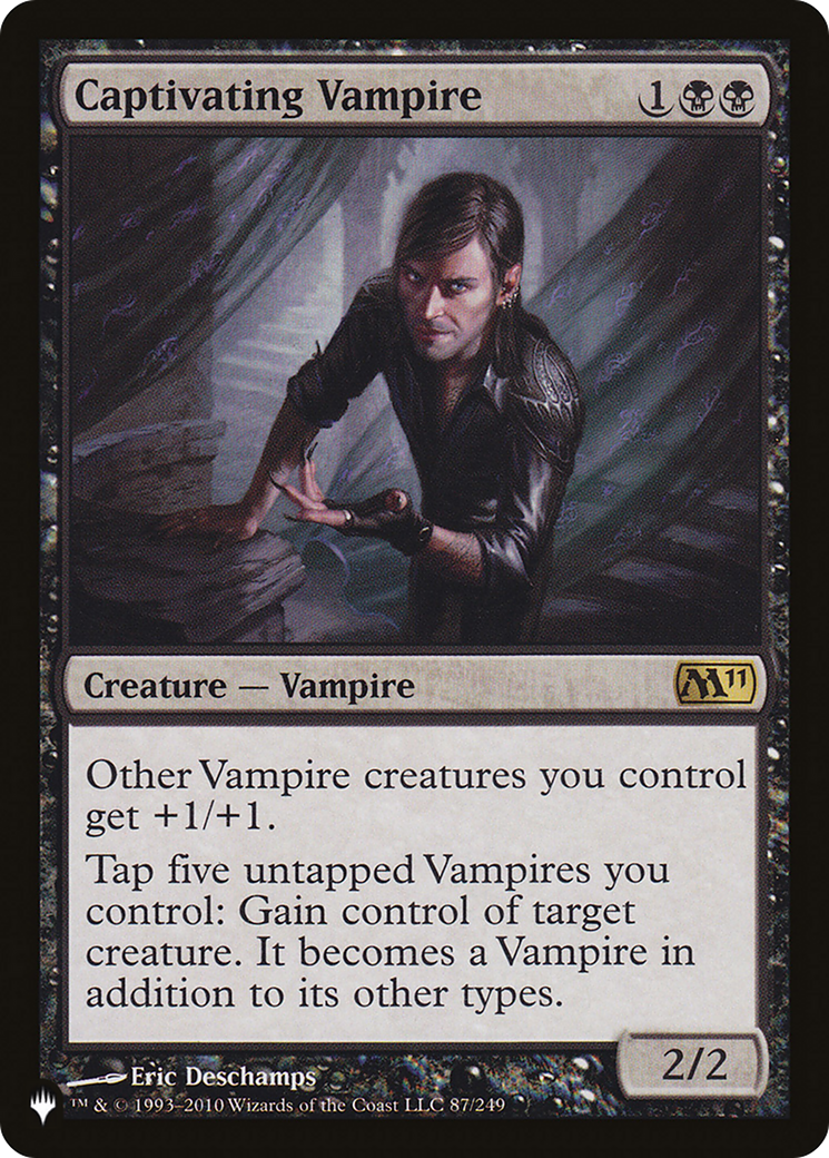 Captivating Vampire (PLIST-471) - The List - Premium MTG Single from Wizards of the Coast - Just $1.86! Shop now at Game Crave Tournament Store