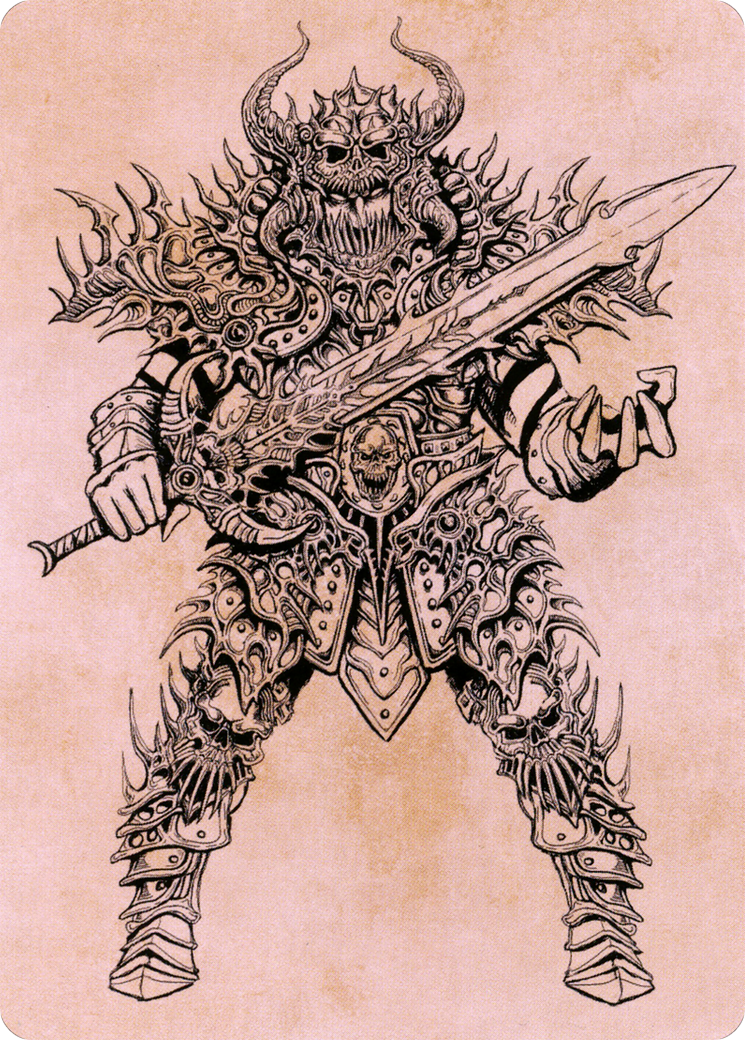 Sarevok, Deathbringer // Sarevok, Deathbringer (ACLB-050) - Battle for Baldur's Gate Art Series (Borderless) Foil - Premium MTG Single from Wizards of the Coast - Just $0! Shop now at Game Crave Tournament Store