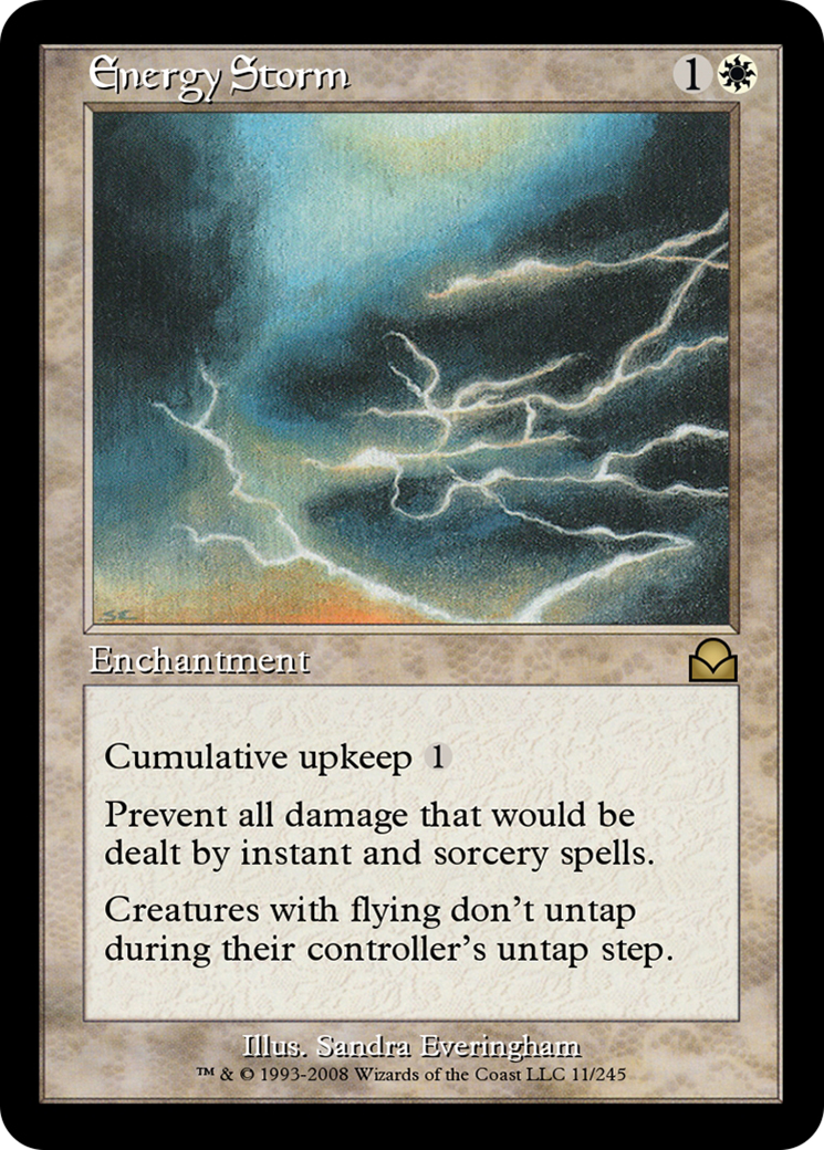 Energy Storm (ME2-011) - Masters Edition II - Premium MTG Single from Wizards of the Coast - Just $0! Shop now at Game Crave Tournament Store