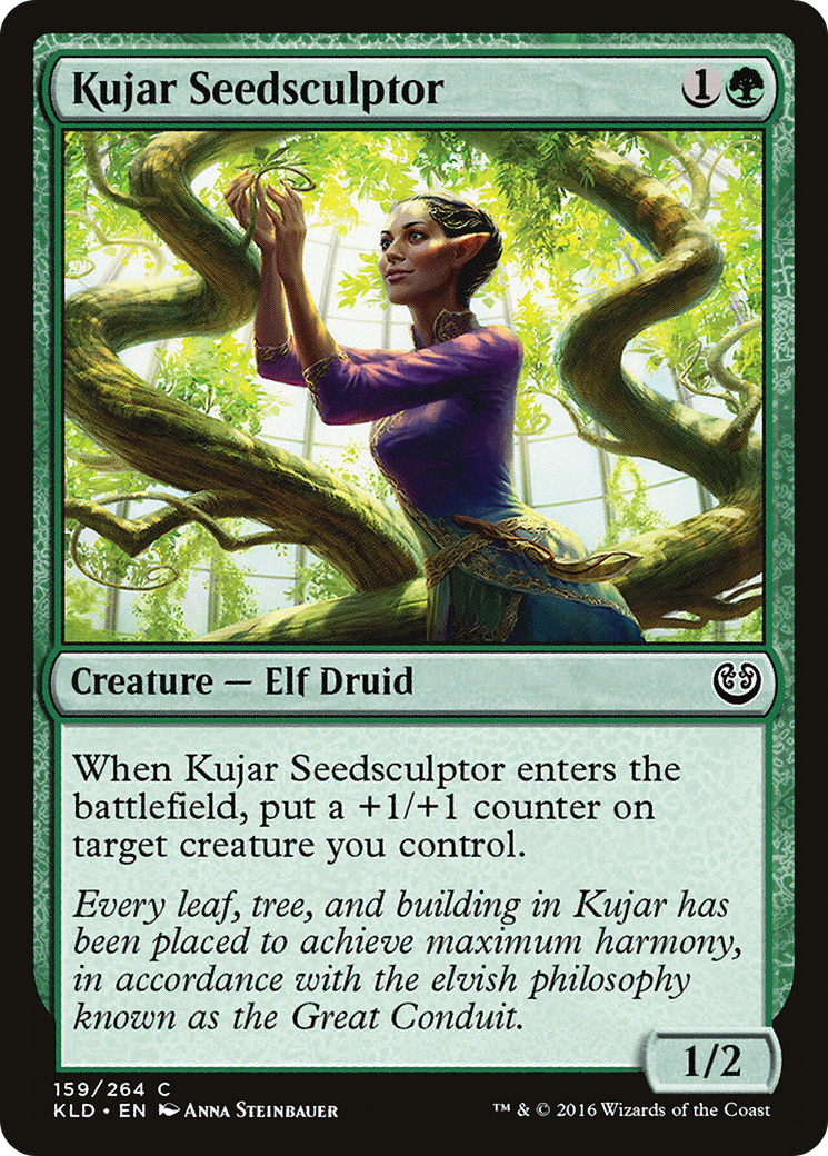 Kujar Seedsculptor (KLD-159) - Kaladesh Foil - Premium MTG Single from Wizards of the Coast - Just $0.08! Shop now at Game Crave Tournament Store
